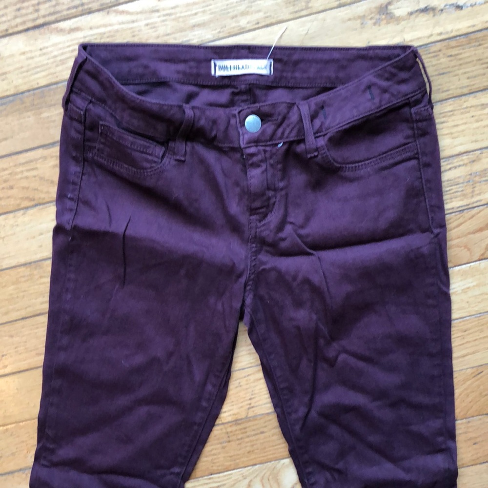 Bullhead Black skinny jeans sz 9